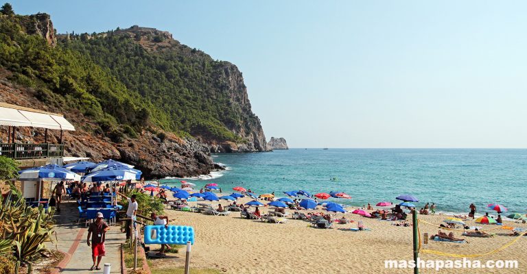 Plage de Cléopâtre, Alanya, Turquie