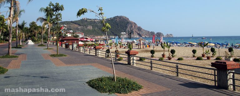 Plage de Cléopâtre, Alanya, Turquie