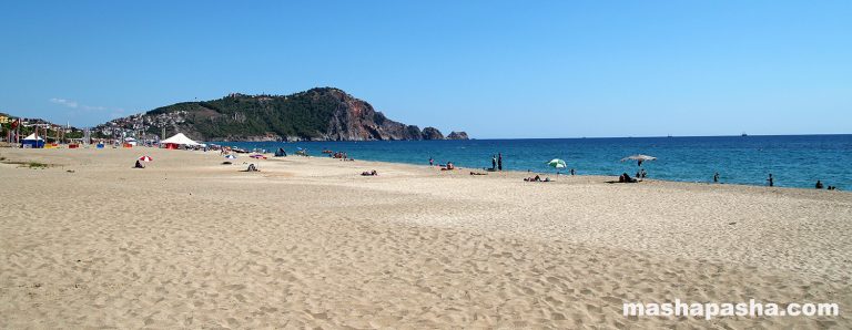 Plage de Cléopâtre, Alanya, Turquie