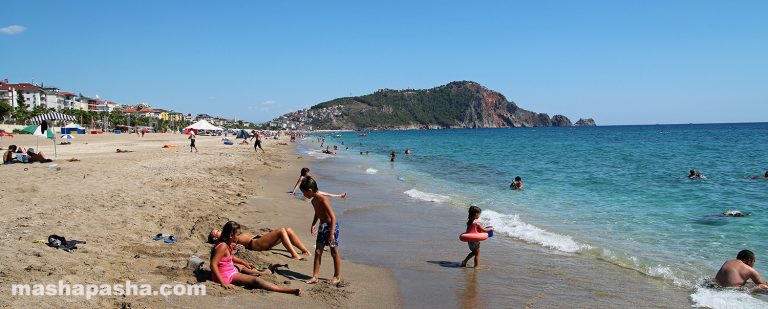 Plage de Cléopâtre, Alanya, Turquie
