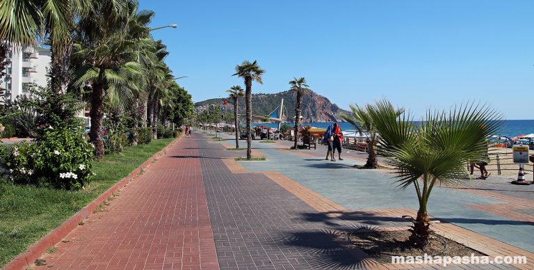 Plage de Cléopâtre, Alanya, Turquie