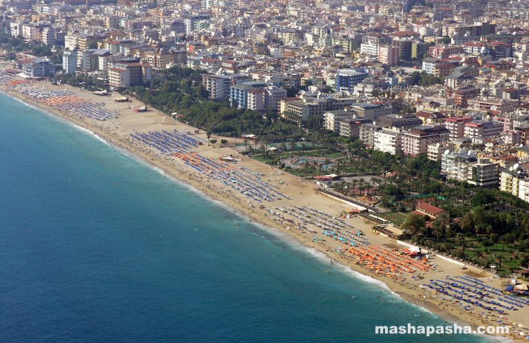 Plage de Cléopâtre, Alanya, Turquie