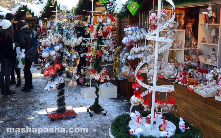 Christmas an New Year in Sofia, Bulgaria