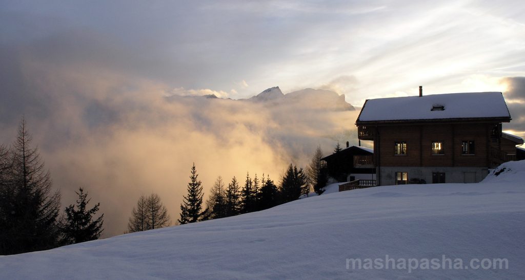 Alpine village Rosswald