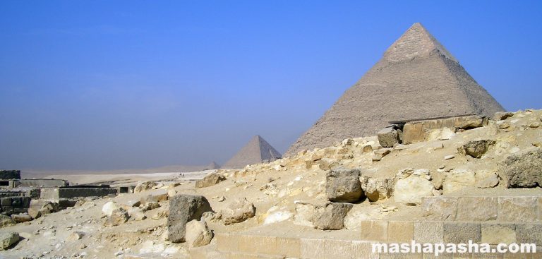 Grandes Pirámides y Gran Esfinge de Giza, Egipto