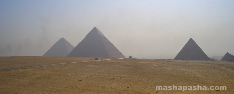 Grandes Pirámides y Gran Esfinge de Giza, Egipto