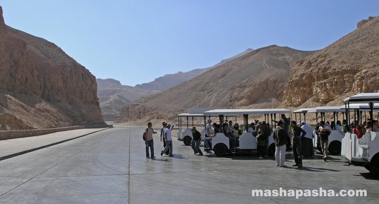 Tumbas del Valle de los Reyes en Luxor, Egipto