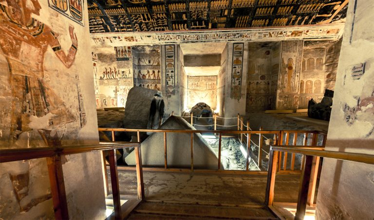 Tumbas del Valle de los Reyes en Luxor, Egipto
