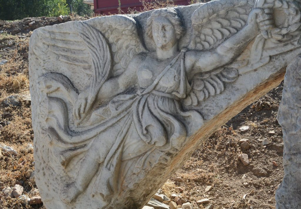 Relief of Nike - the goddess of victory