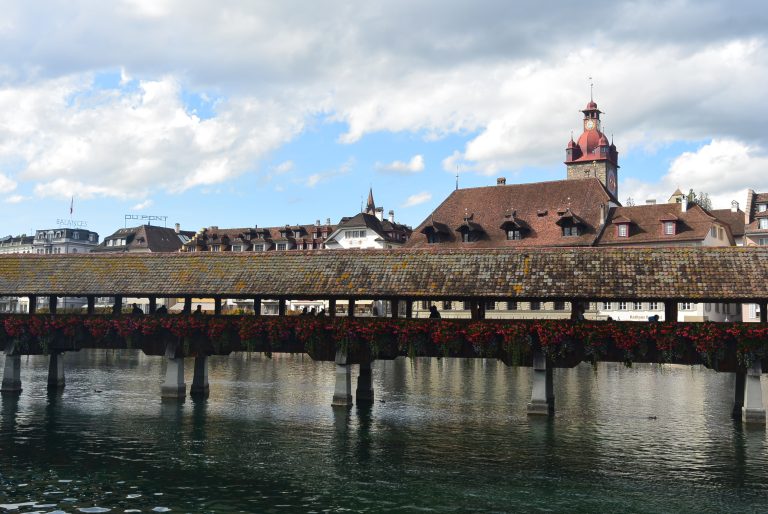 Ponte Kapelbrücke di Lucerna