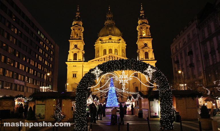 Christmas and New Year in Budapest, Hungary