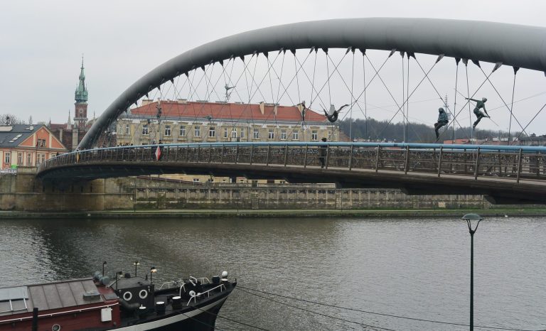 Krakow Vistula promenade