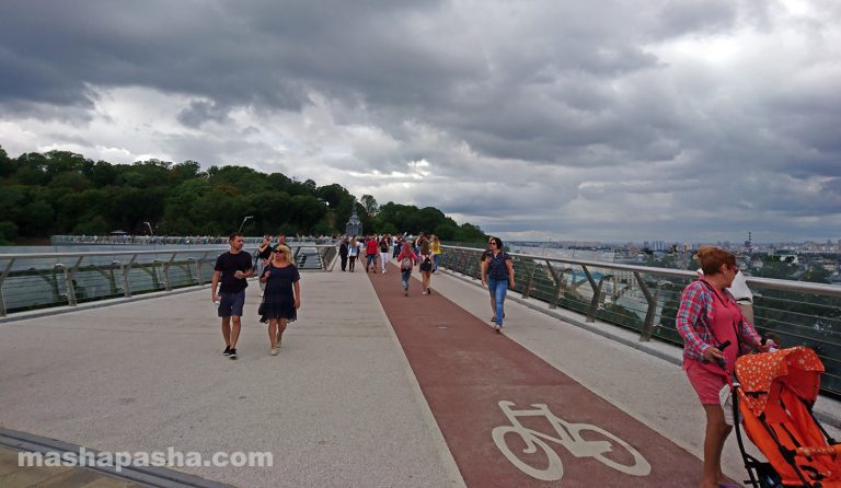 Il ponte di vetro di Klitschko, Kiev