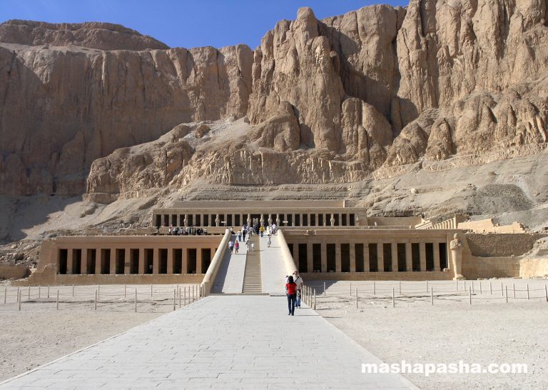 Templo de Hatshepsut en Luxor, Egipto