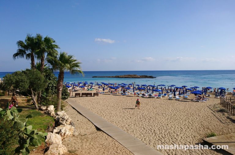 Fig Tree Beach Protaras, Cyprus — Fig tree bay, Protaras, Cyprus