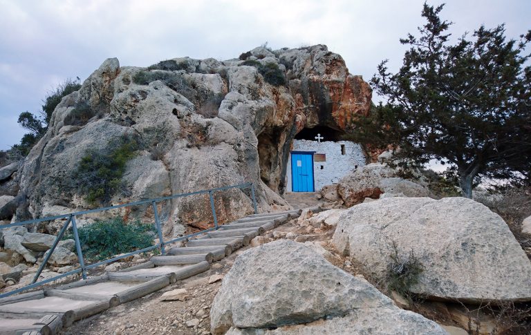 Agioi Saranta Cave Church in Cyprus — Agioi Saranta Cave Church