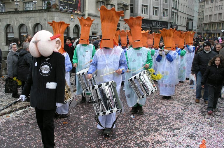 Basel Carnival Fasnacht, Switzerland