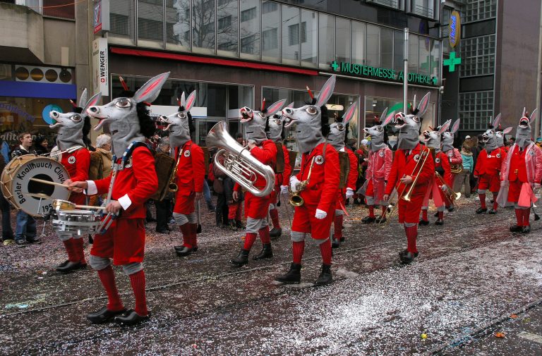 Basel Carnival Fasnacht, Switzerland