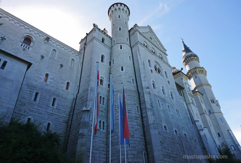 Close up view of Neuschwanstein Castle — Neuschwanstein Castle, Germany
