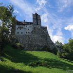 Panorama of Dracula's Castle in Bran, Transylvania