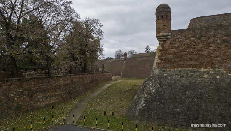 Fortress moat of Belgrade Fortress — Belgrade Fortress