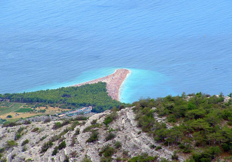 Zlatni Rat beach, Brač, Croatia