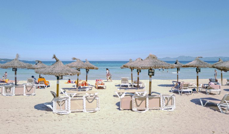 Alcudia beach, Mallorca, Spain