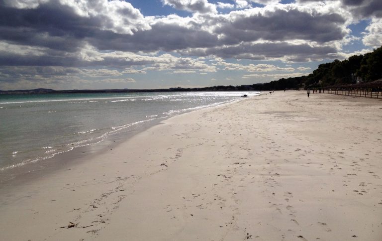 Alcudia beach, Mallorca, Spain