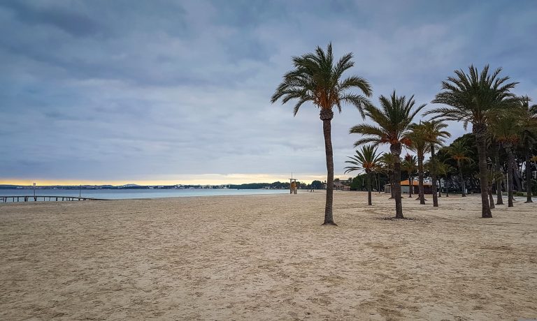 Alcudia beach, Mallorca, Spain