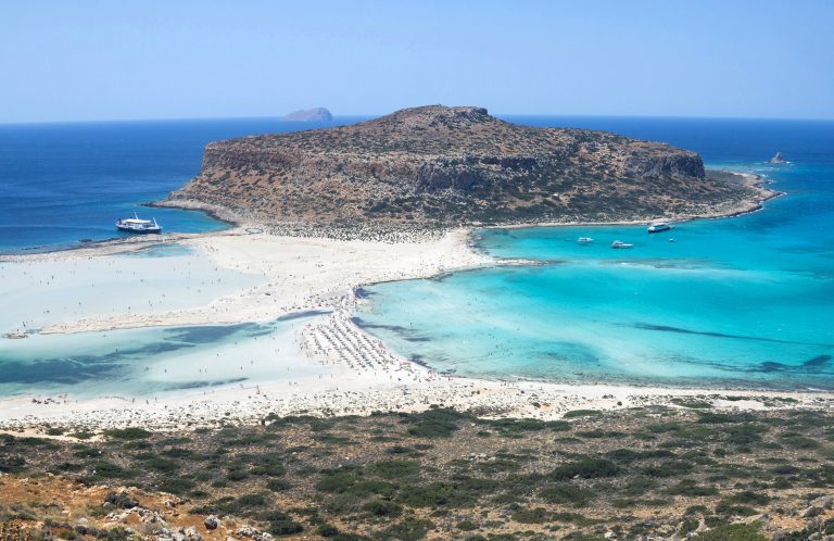 Balos lagoon, Crete, Greece