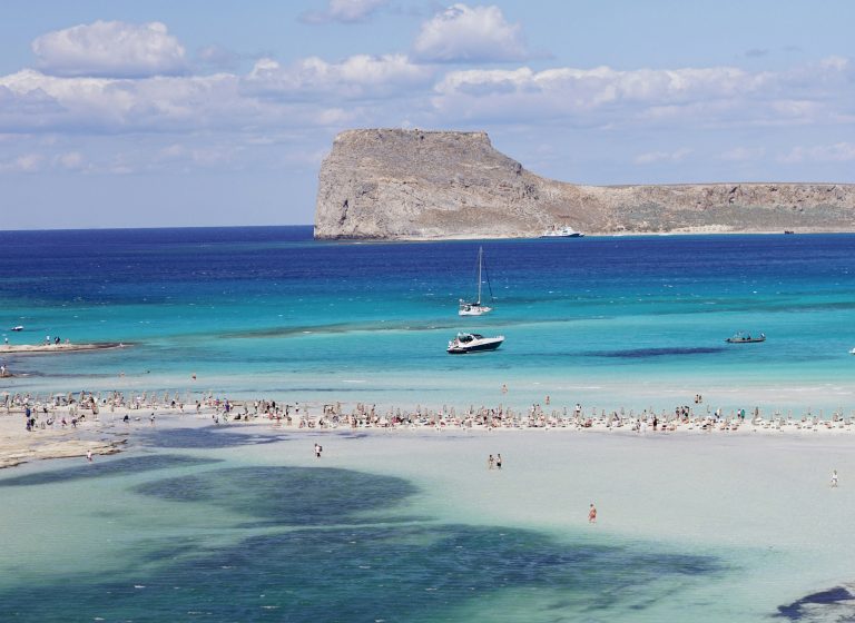 Balos lagoon, Crete, Greece