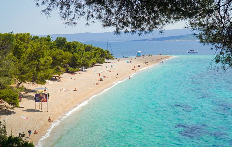 Zlatni Rat beach, Brač, Croatia