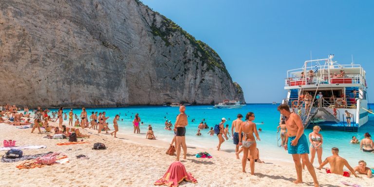 Navagio Beach, Zakynthos, Greece