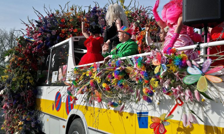 Bloemencorso Bollenstreek flower parade, Netherlands