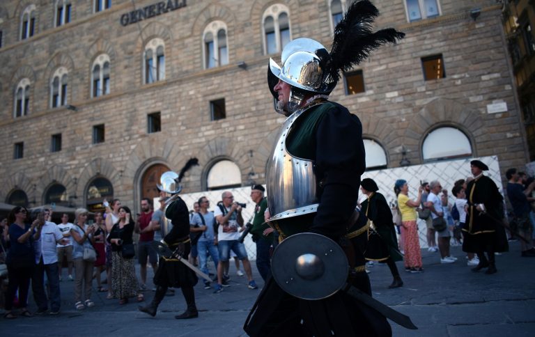 Calcio Storico Fiorentino, Florence, Italy