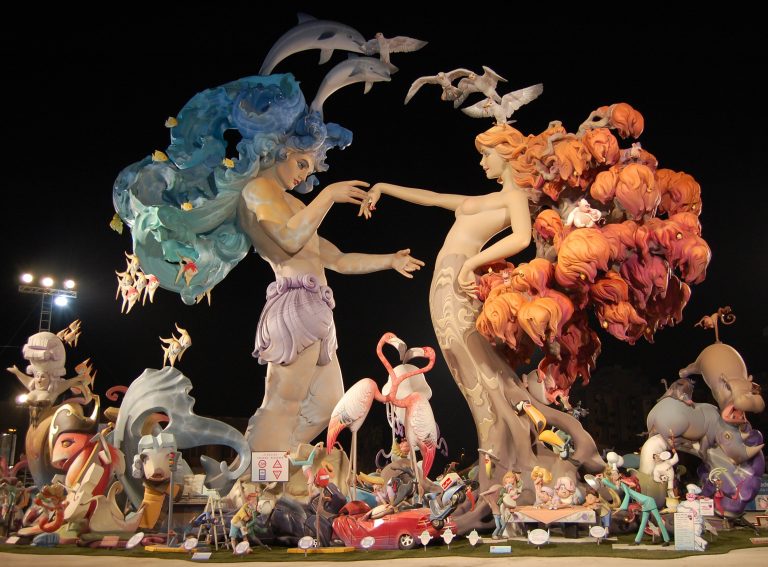 Fallas de Valencia, España