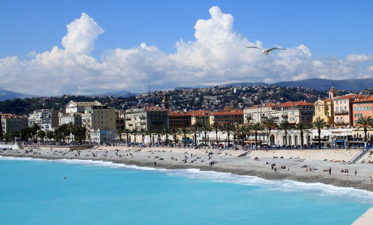 Nice beach, Côte d ‘azur, France