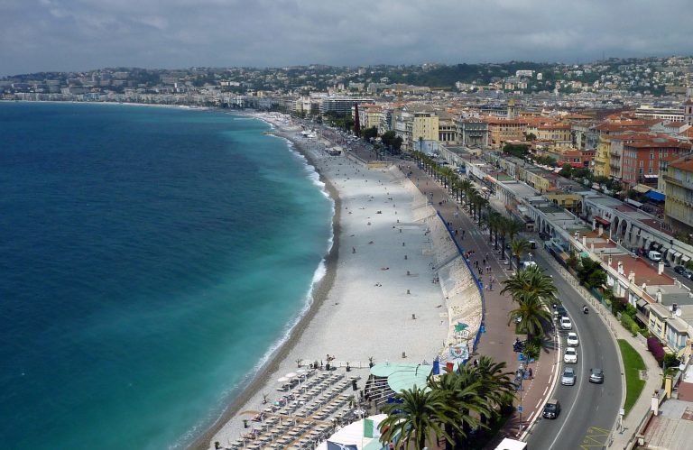 Nice beach, Côte d ‘azur, France