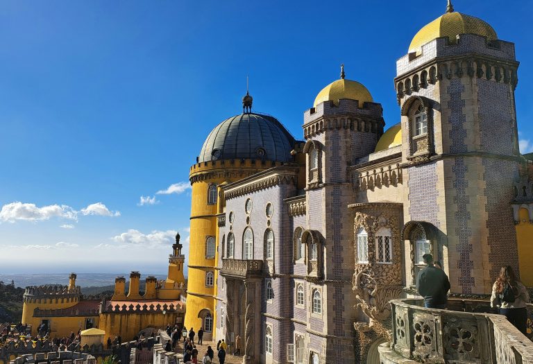 Pena Palace in Sintra, Lisbon, Portugal