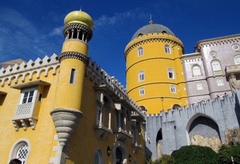 Pena Palace in Sintra, Lisbon, Portugal