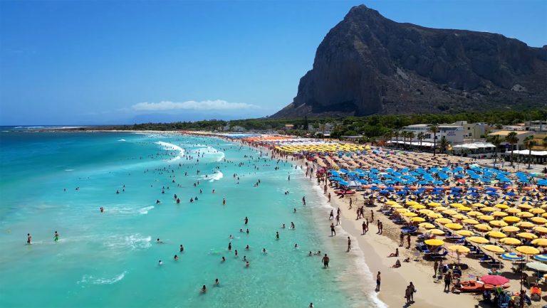 San Vito Lo Capo beach, Sicily, Italy