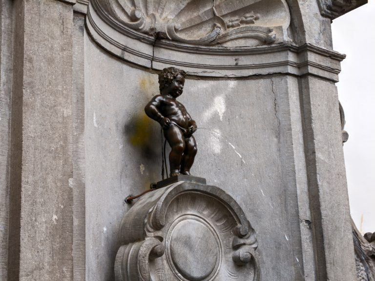 Manneken Pis, Bruxelles, Belgio