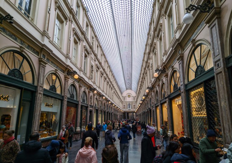 Gallerie reali Saint-Hubert, Bruxelles, Belgio