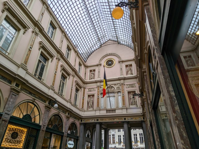 Gallerie reali Saint-Hubert, Bruxelles, Belgio