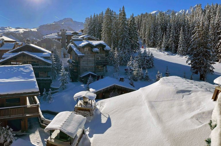 Courchevel resort, Savoie, France