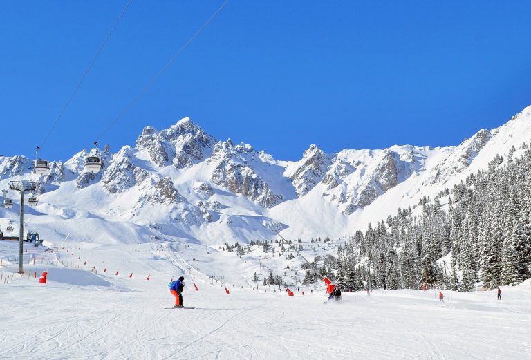Courchevel resort, Savoie, France