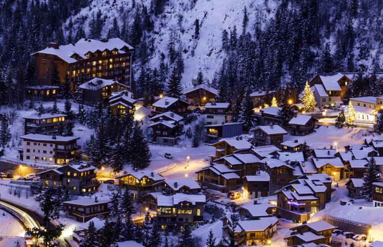 Courchevel resort, Savoie, France