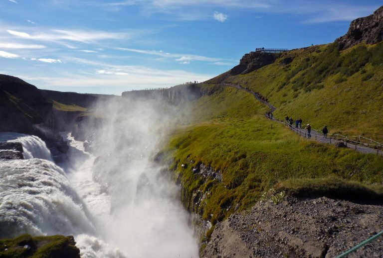 Gullfoss waterfall, Iceland