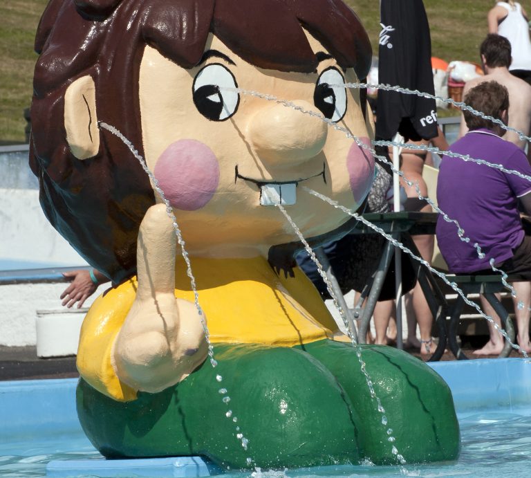 Ett tosselillatroll — Tosselilla Summer Park, Tomelilla, Sweden