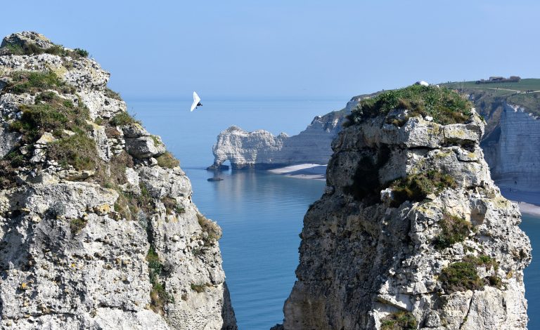 Etretat cliffs, Normandy, France